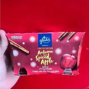Glade Autumn Spiced Apple Candle Set